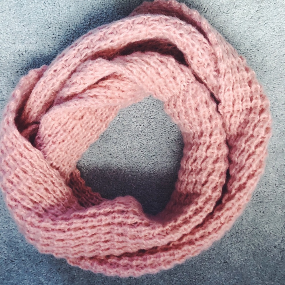 blush infinity scarf